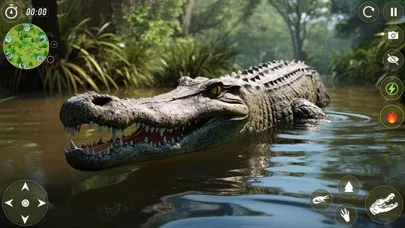 Wild Animals Crocodile Games Ekran Görüntüleri