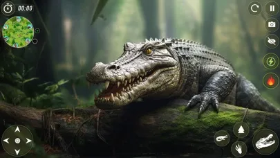 Wild Animals Crocodile Games Ekran Görüntüleri