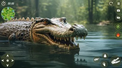 Wild Animals Crocodile Games Ekran Görüntüleri