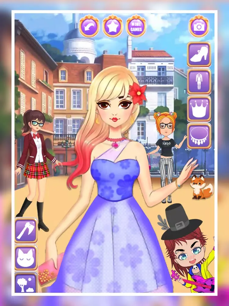 تصاویر Dress Up Chibi Maker Doll Game iPad 