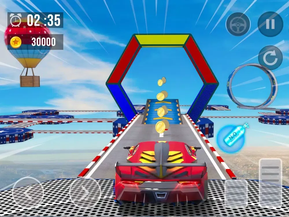 Screenshot di Ramp Car Crash Drive 3D iPad 