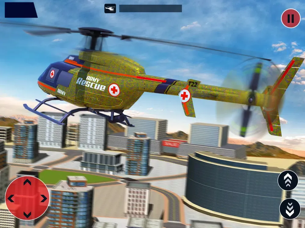 Ảnh chụp màn hình của Army Copter People Savior iPad 