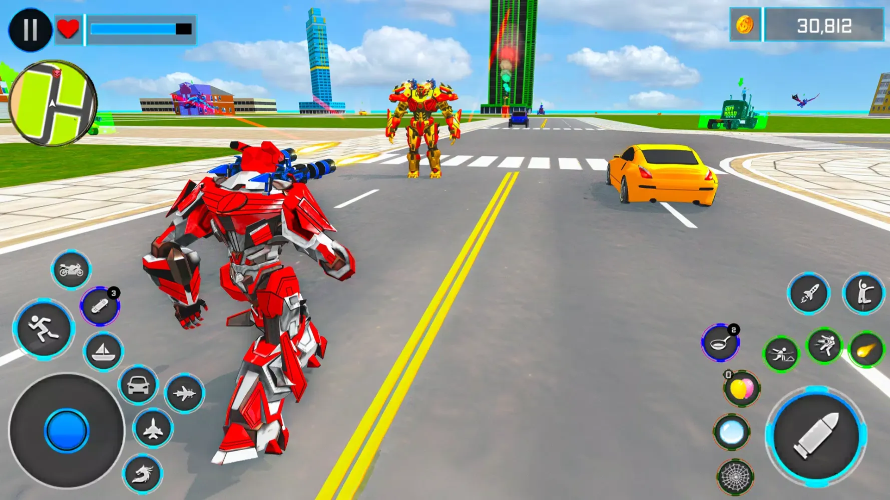 Robot Transform War应用截图