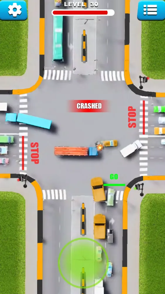 Highway Traffic Control Game Screenshots