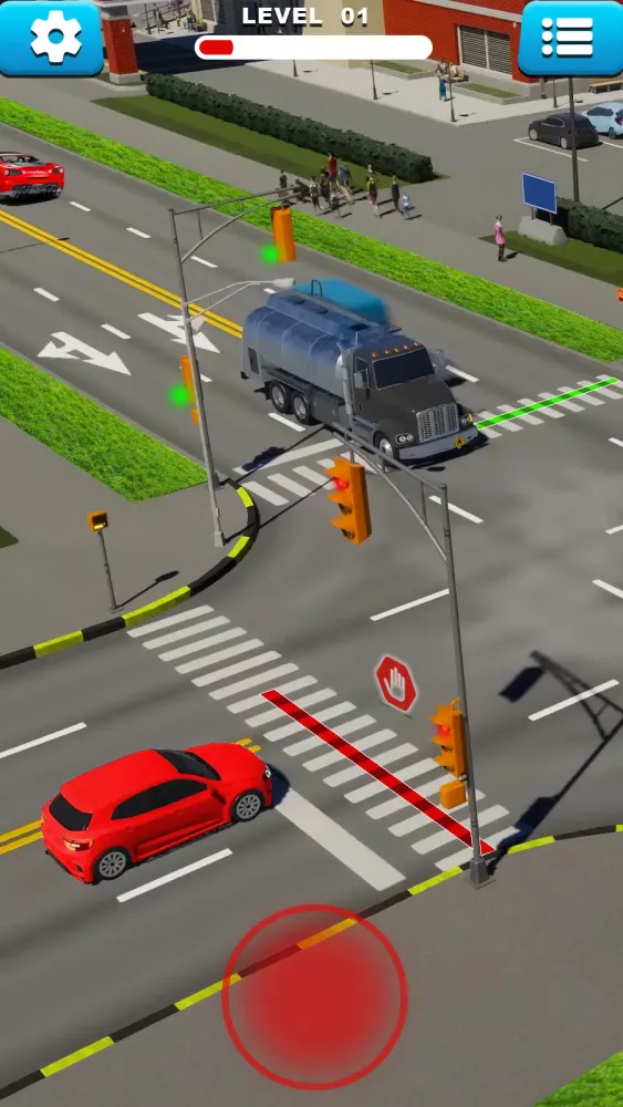 Highway Traffic Control Game Screenshots