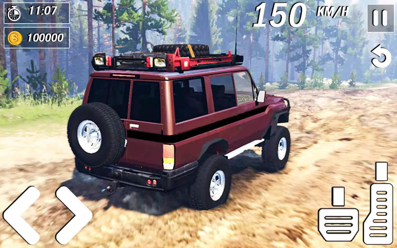 Tangkapan skrin Jeep Game 2023- Jeep Simulator