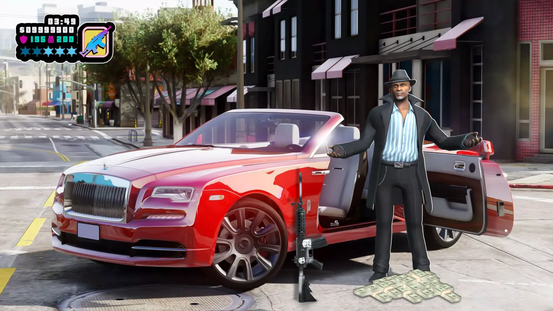 Real Gangster Vegas Theft Auto Screenshots