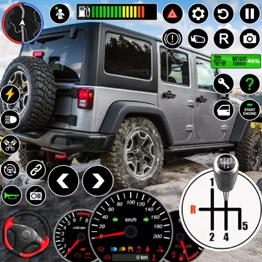 Offroad Jeep Driving - 3D Game Screenshots