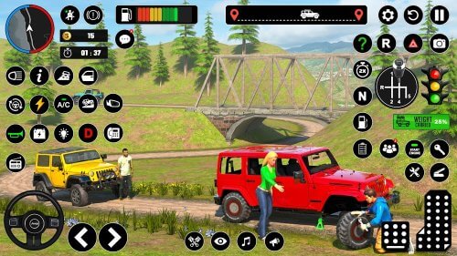 Offroad Jeep Driving & Parking-screenshot-6