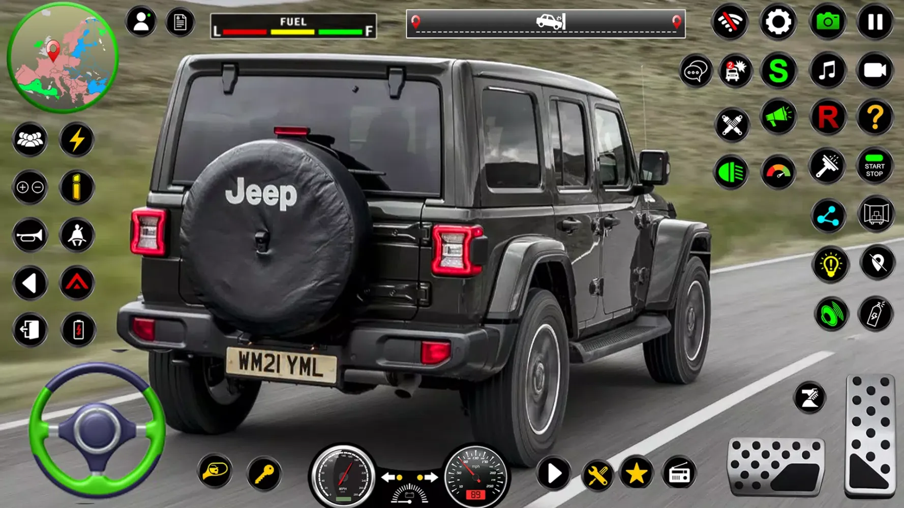 Jeep Driving Simulator offRoad Screenshots
