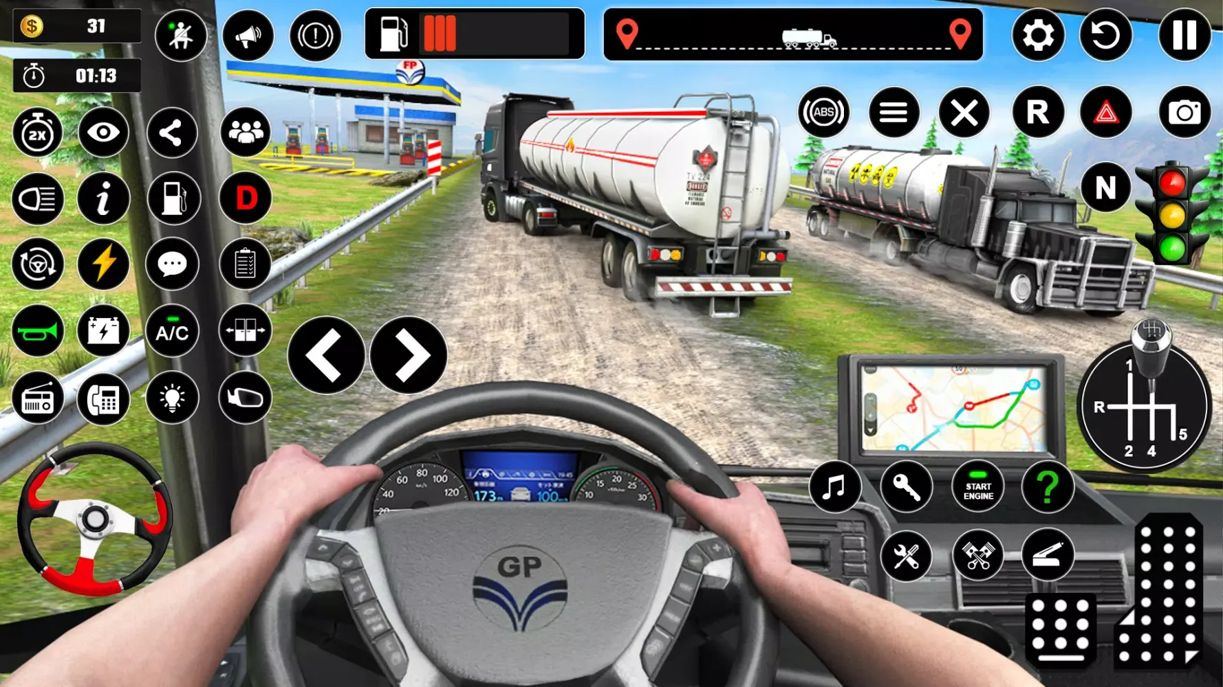 Oil Truck Games: Driving Games应用截图