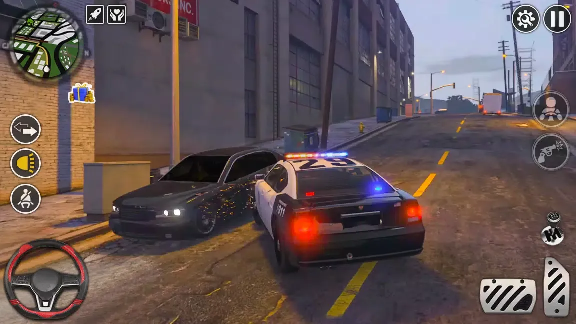 Capturas de pantalla de Police Car Driving Police Game
