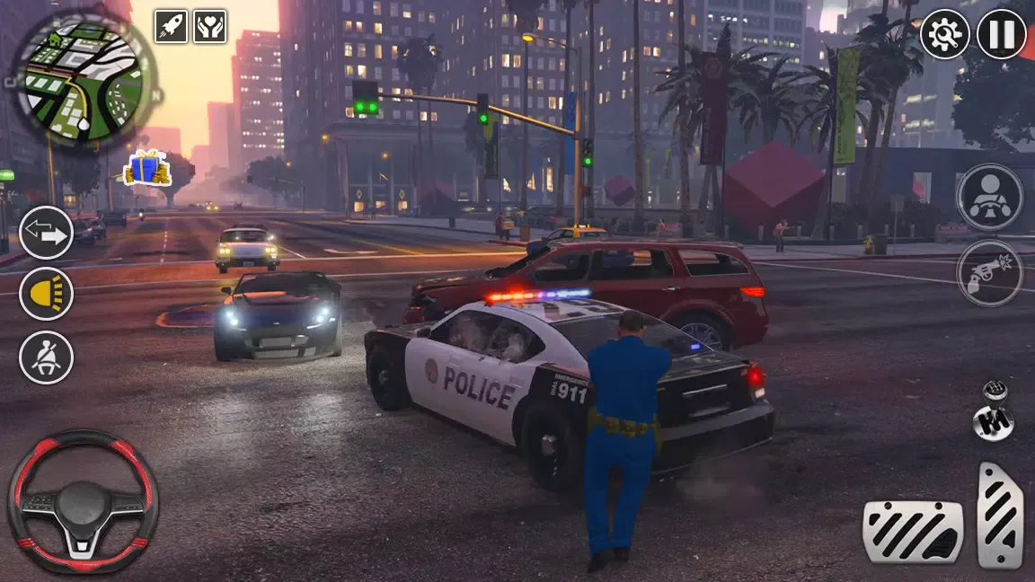 Capturas de pantalla de Police Car Driving Police Game