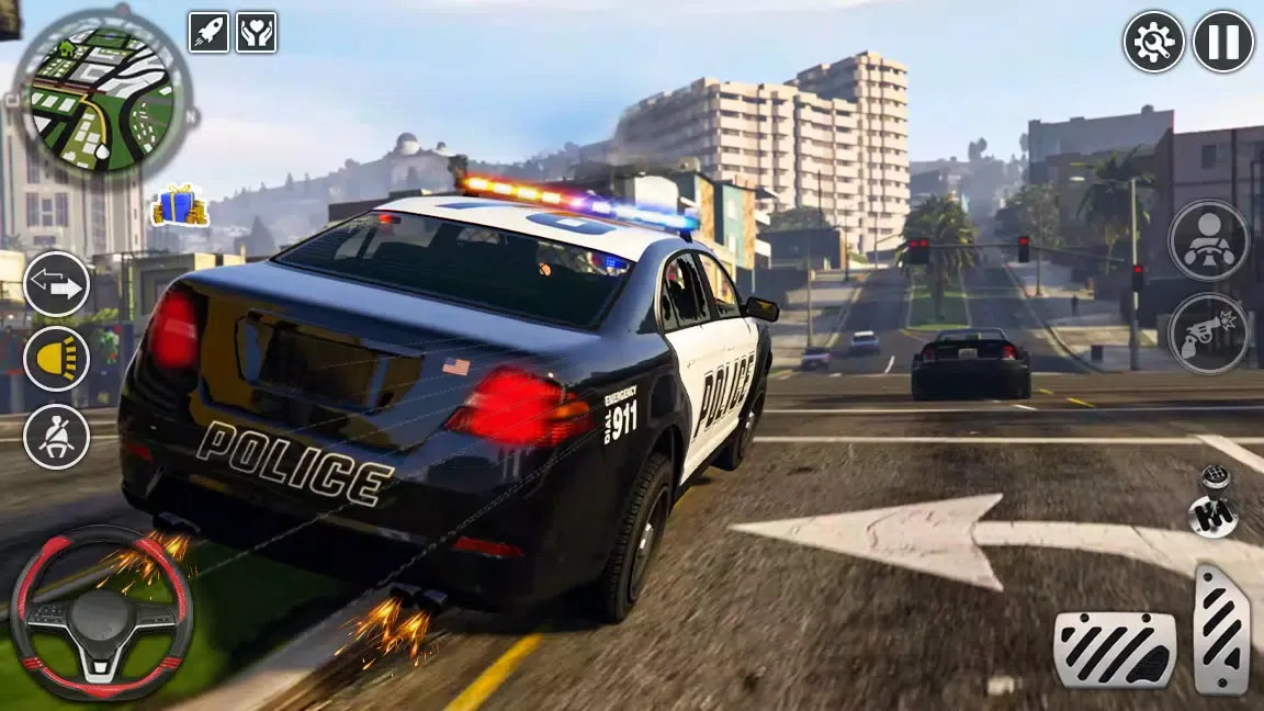 Capturas de pantalla de Police Car Driving Police Game