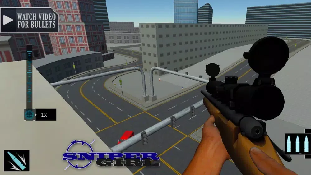 Sniper Police Girl 3d स्क्रीनशॉट