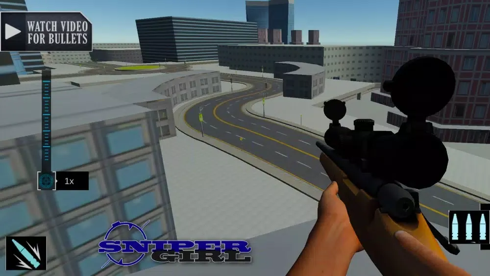Sniper Police Girl 3d स्क्रीनशॉट