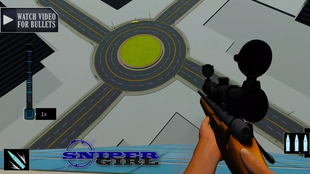 Sniper Police Girl 3d स्क्रीनशॉट
