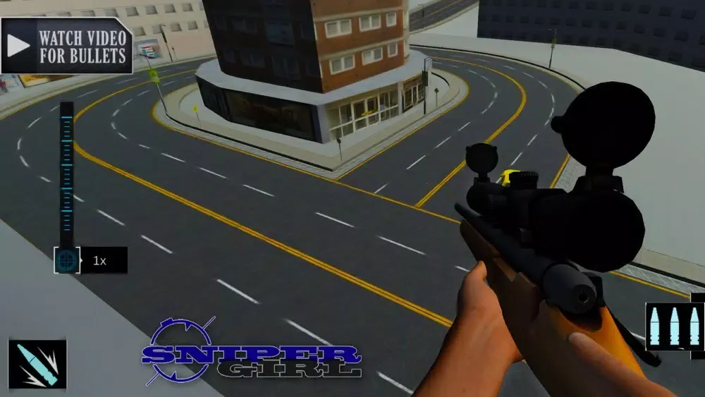 Sniper Police Girl 3d स्क्रीनशॉट