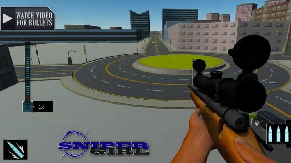 Sniper Police Girl 3d स्क्रीनशॉट