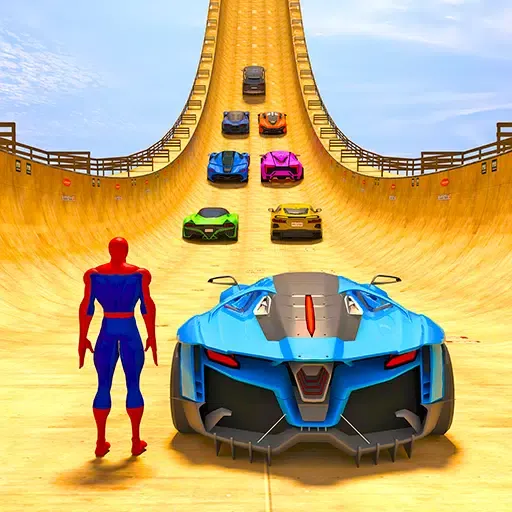 Скриншоты Superhero Car: Mega Ramp Games