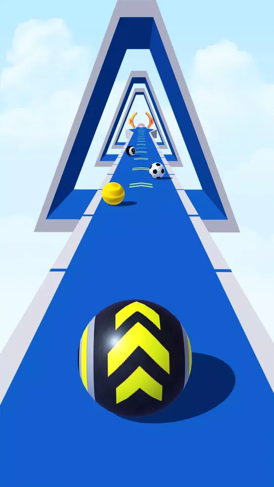 Sky Ramp Ball Run Screenshots