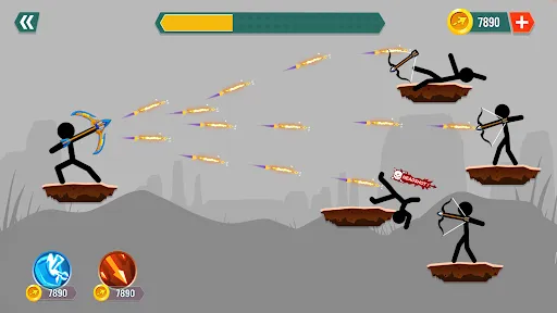 Screenshot di Stickman Archer: Stick Bow War