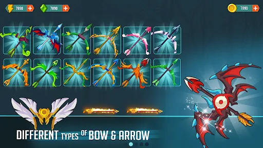 Screenshot di Stickman Archer: Stick Bow War