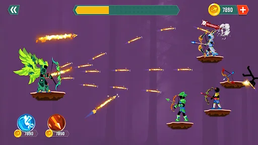 Screenshot di Stickman Archer: Stick Bow War