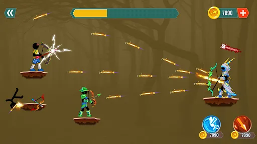 Screenshot di Stickman Archer: Stick Bow War