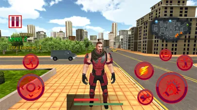 ภาพหน้าจอของ Superhero Robot Fighting Games