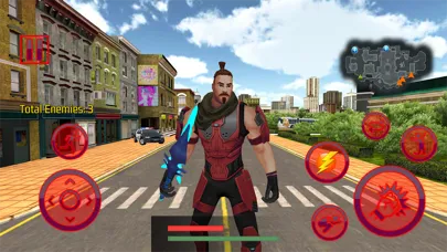 ภาพหน้าจอของ Superhero Robot Fighting Games
