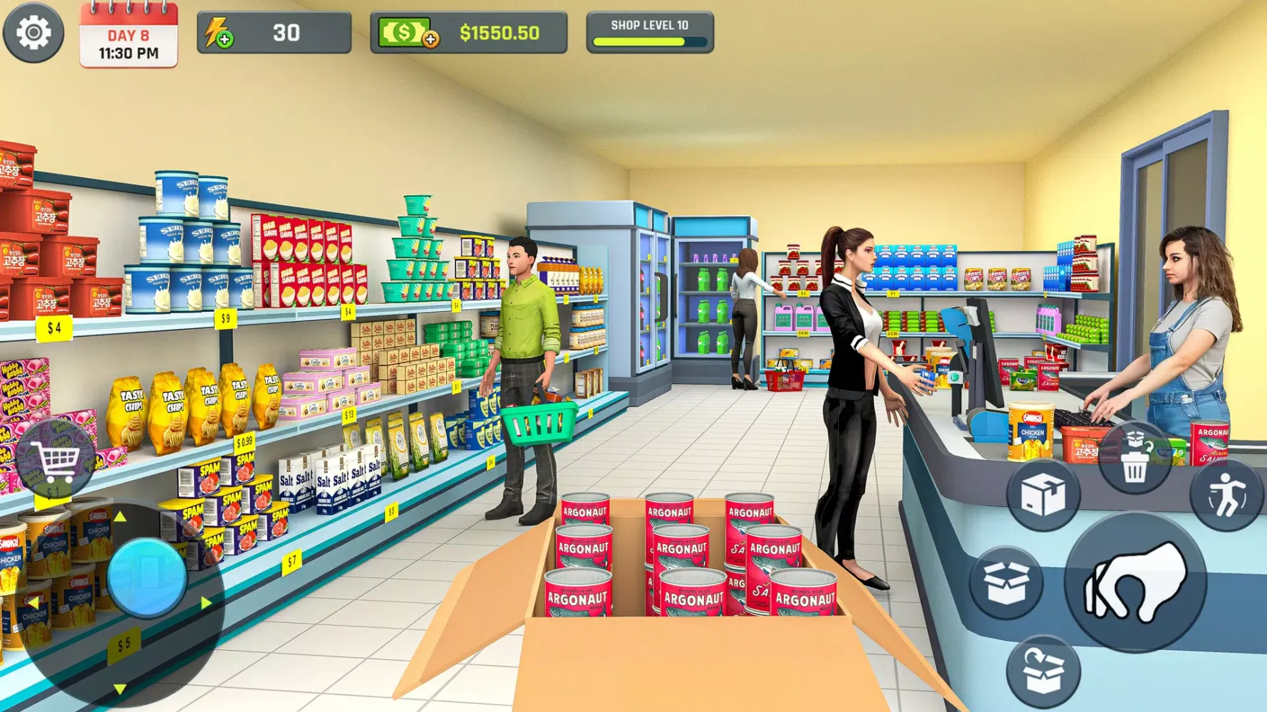 Captures d'écran de Your Supermarket Simulator 3D