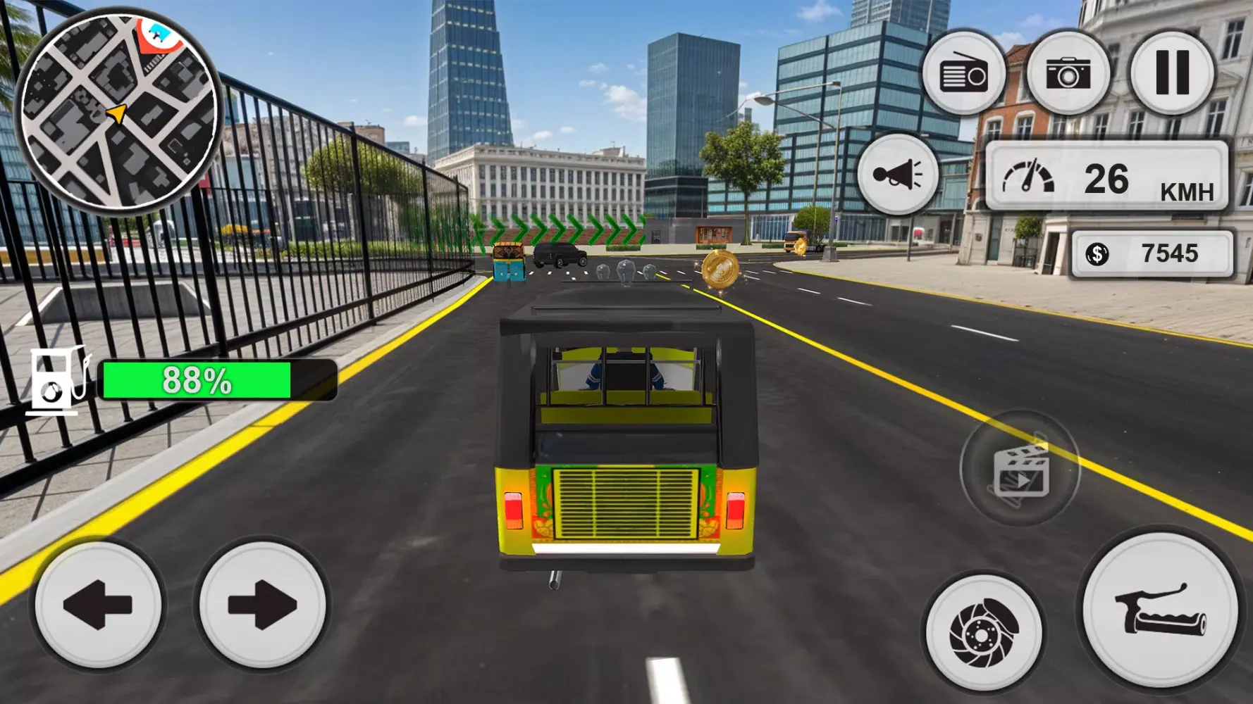 Rickshaw Driver Tuk Tuk Game スクリーンショット