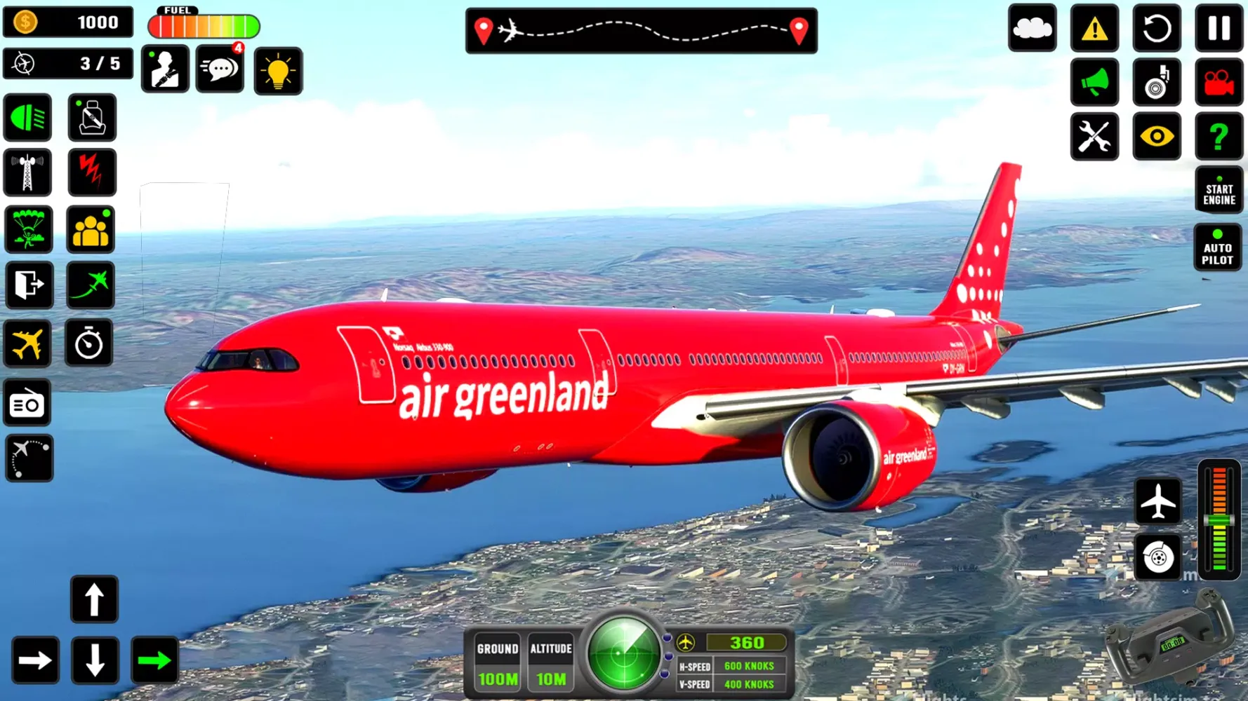 Airplane Flight Simulator 2023應用截圖