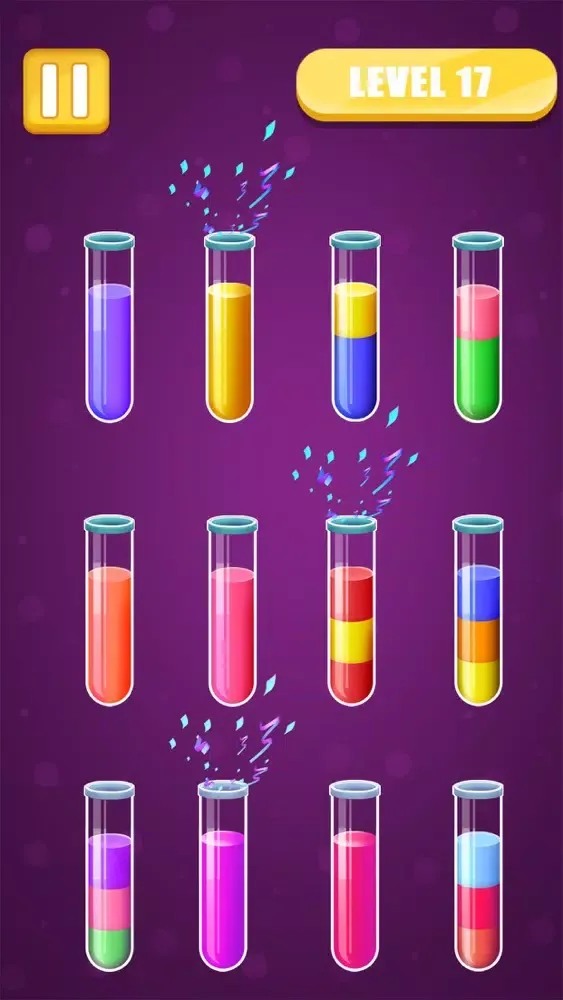 Captures d'écran de Water Color Sort Puzzle Games