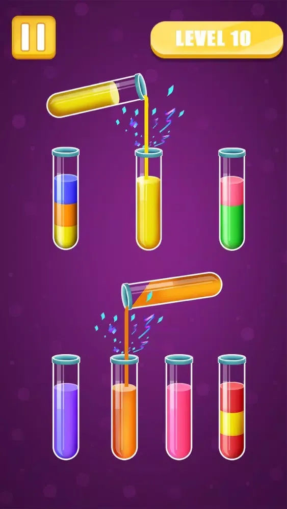 Captures d'écran de Water Color Sort Puzzle Games