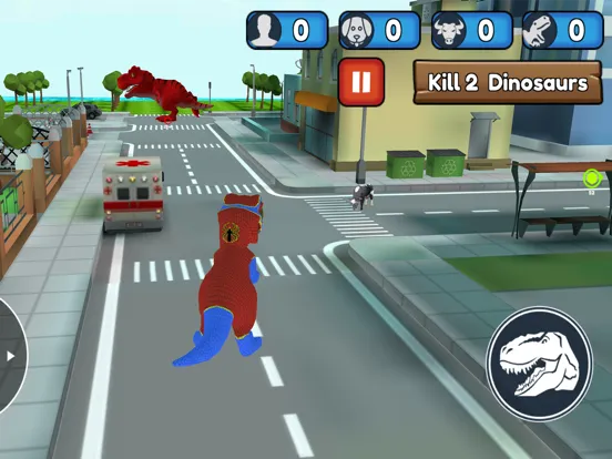 Jurassic Dinosaur Simulator 3D iPad  スクリーンショット
