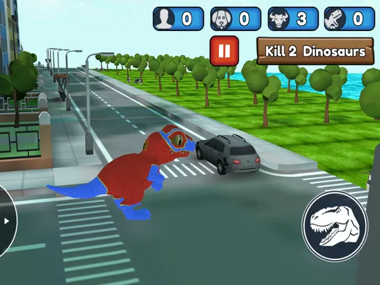 Jurassic Dinosaur Simulator 3D iPad  スクリーンショット
