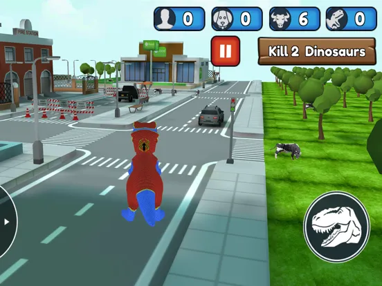 Jurassic Dinosaur Simulator 3D iPad  スクリーンショット