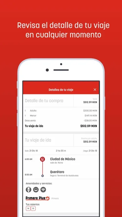 Capturas de tela do Primera Plus
