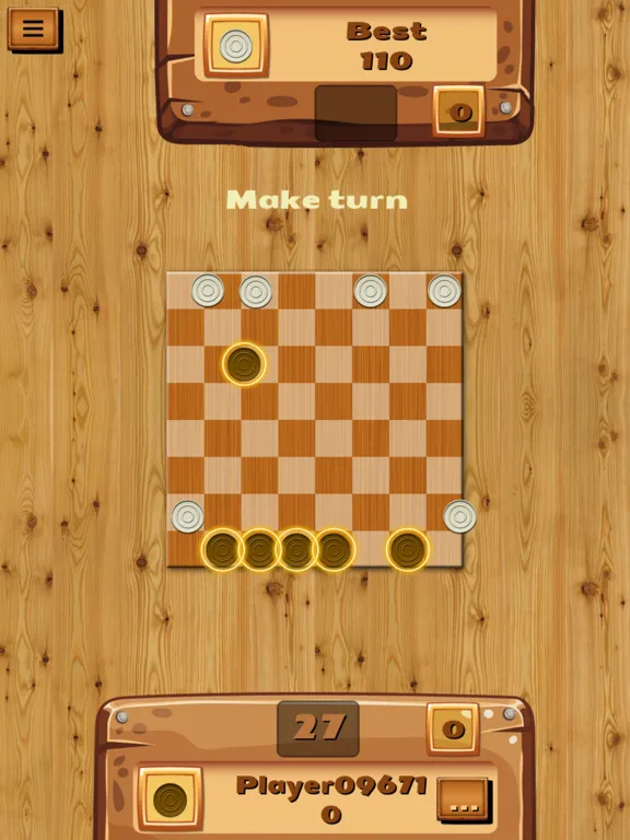 Capturas de pantalla de Battle Checkers Online iPad 