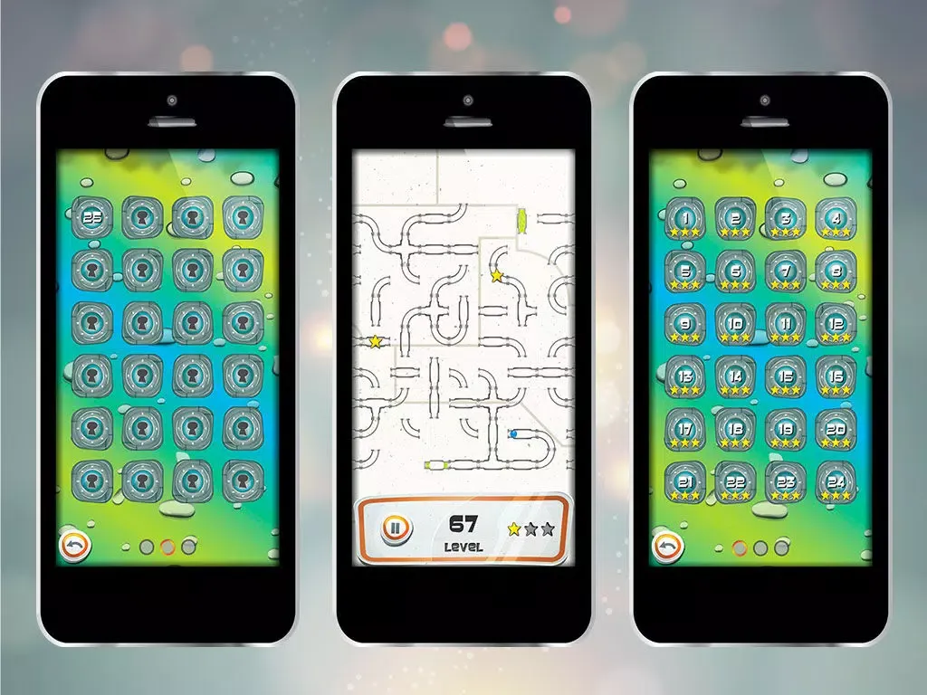 Скриншоты pipes and ball iPad 