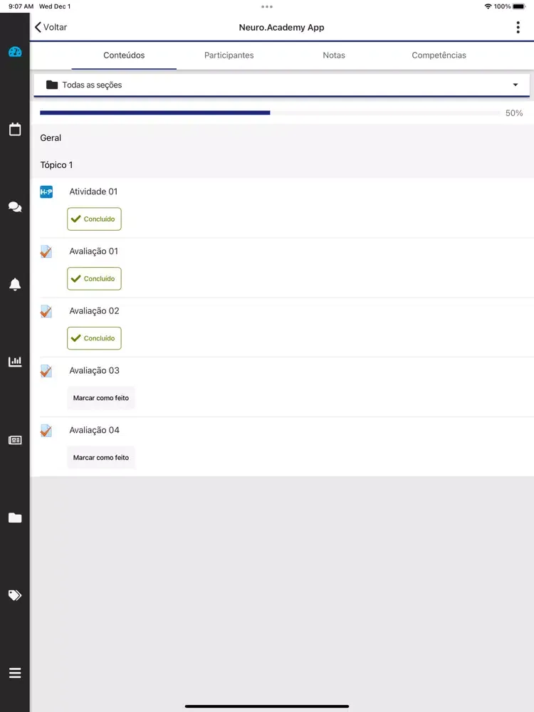 Screenshot di The Neuro.Academy Mobile iPad 