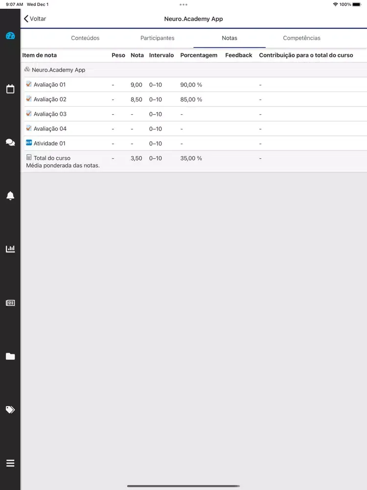 Screenshot di The Neuro.Academy Mobile iPad 