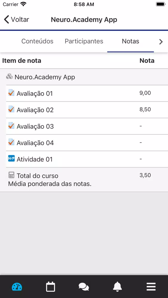 The Neuro.Academy Mobile سکرین شاٹس
