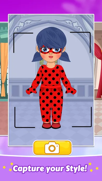 Captures d'écran de Chibi Doll Dress Up Makeup