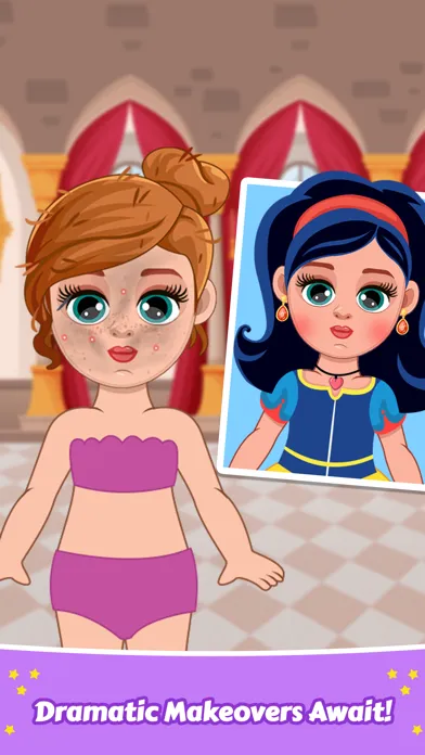 Captures d'écran de Chibi Doll Dress Up Makeup
