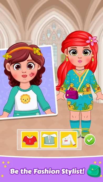 Captures d'écran de Chibi Doll Dress Up Makeup