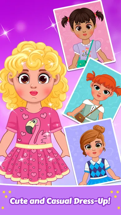 Captures d'écran de Chibi Doll Dress Up Makeup