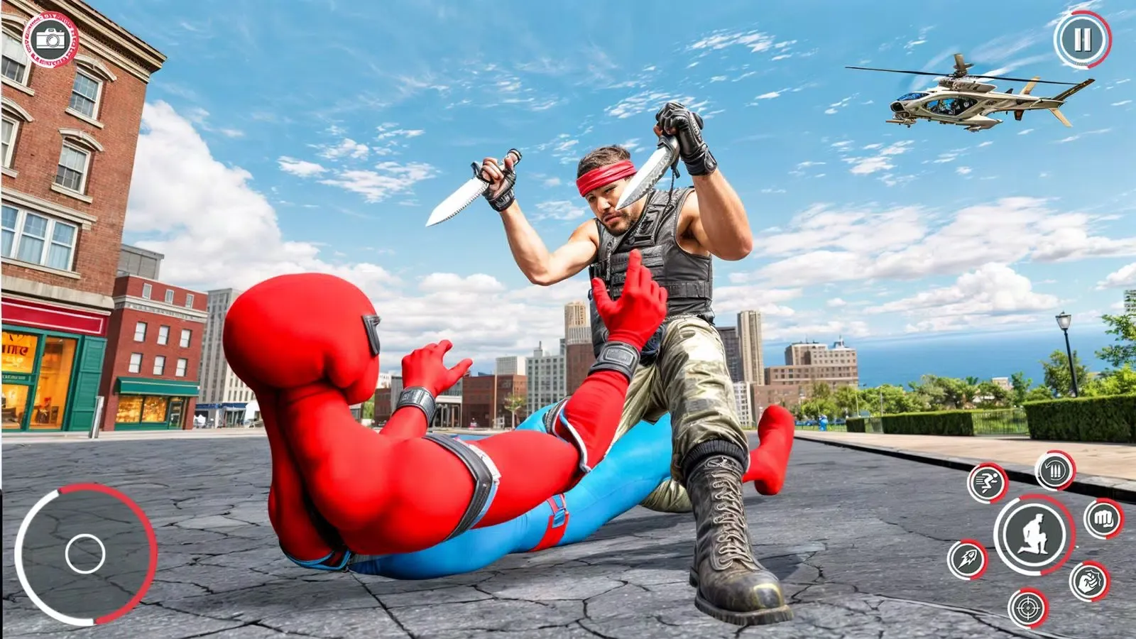 Screenshot di Spider Rope Hero Super Fight
